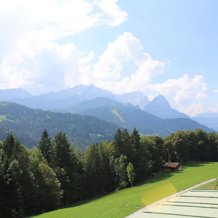 Pfeiffer Alm Am Sonnenhang Mit Blick Auf Zugspitze 3*