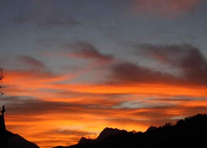 게스트하우스 Pfeiffer Alm Mit Blick Auf Zugspitze